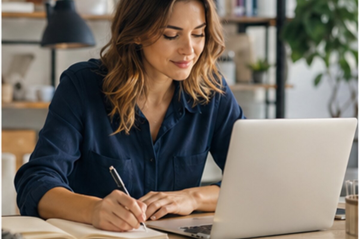 ChatGPT et SEO : méthode simple pour débuter - illustration professionnelle par Clara Morel