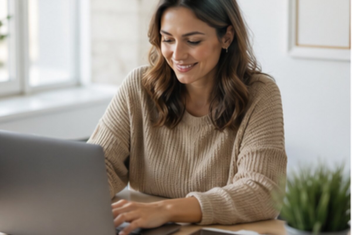 Les erreurs qui bloquent un business en ligne débutant - illustration professionnelle par Clara Morel