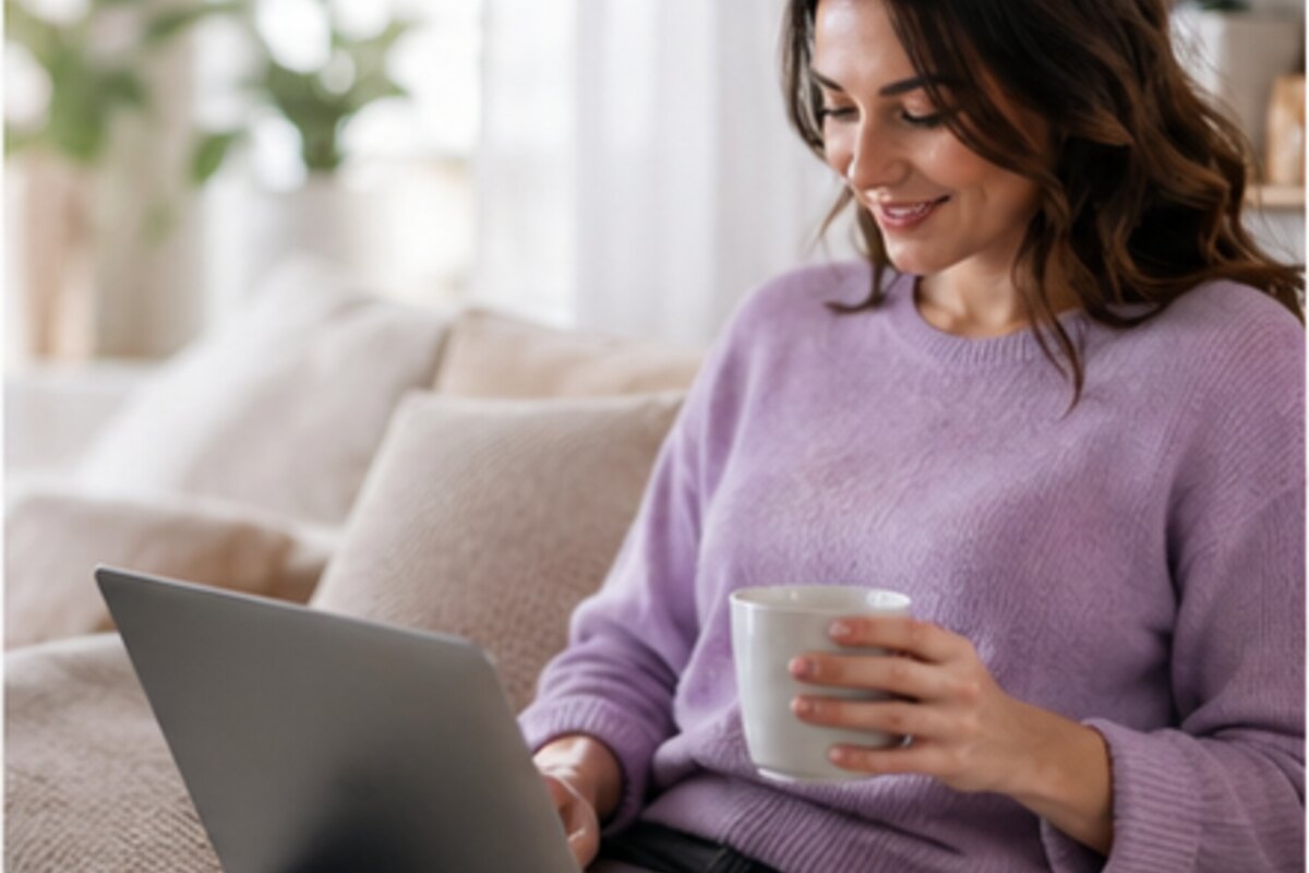 Combiner SEO et réseaux sociaux sans s'épuiser - illustration professionnelle par Clara Morel