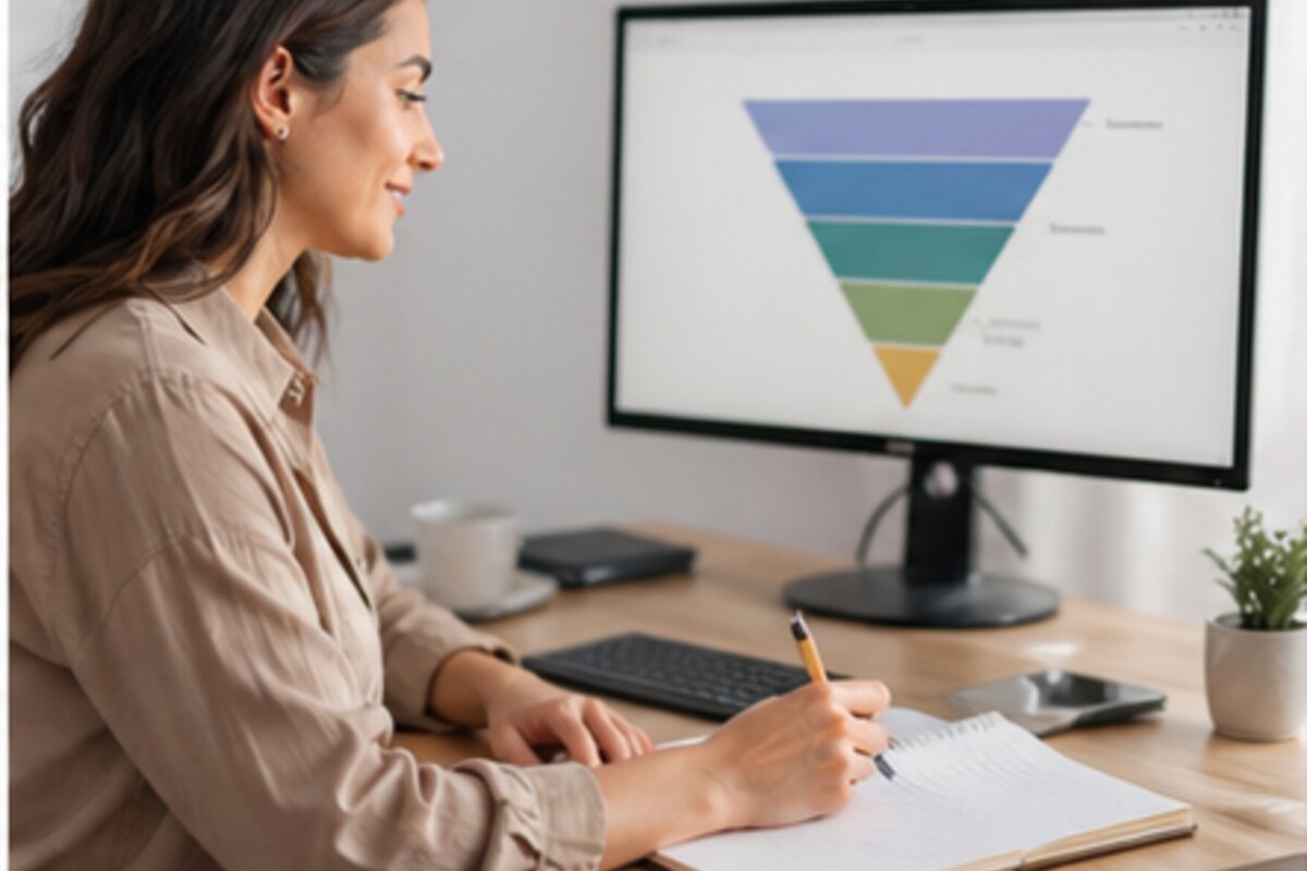 Créer une stratégie marketing digital quand on débute - illustration professionnelle par Clara Morel