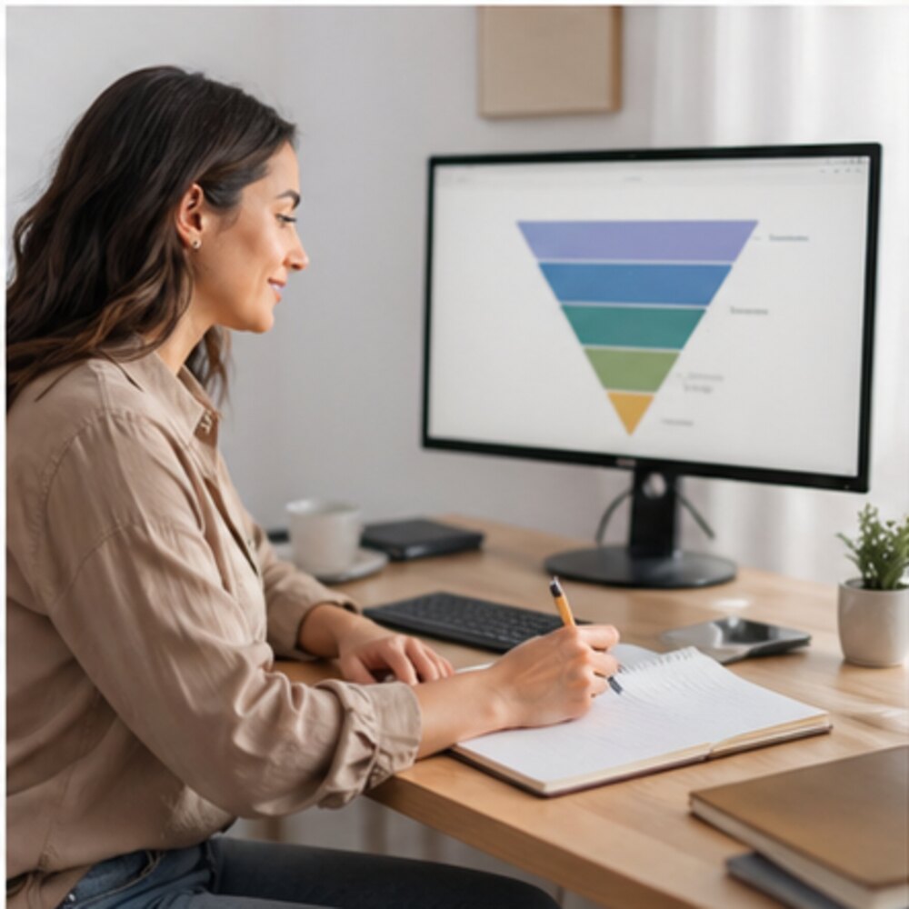 Créer une stratégie marketing digital quand on débute - illustration professionnelle par Clara Morel